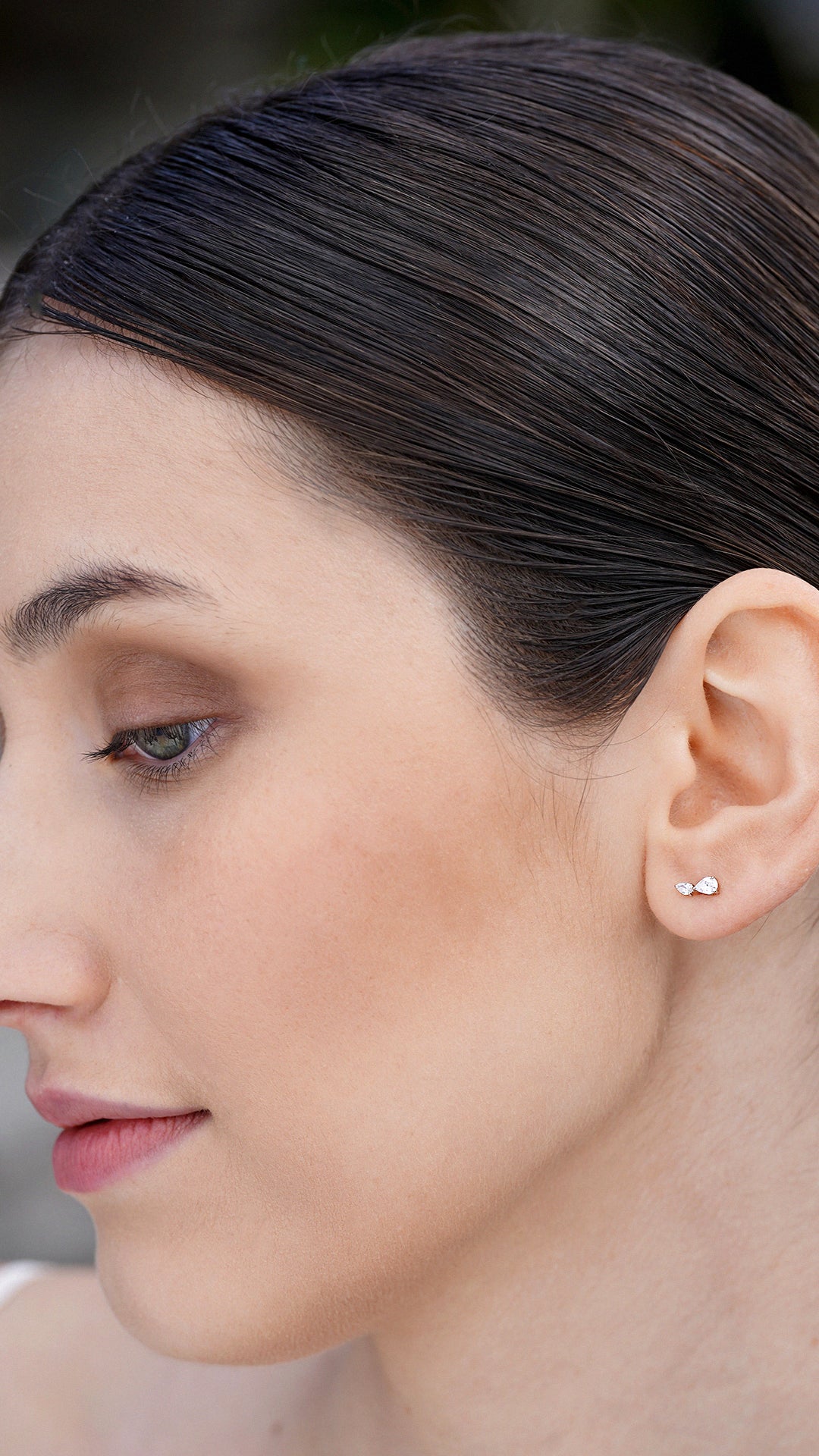Zeta Stud Earrings Sterling Silver