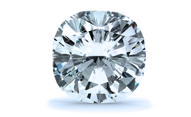 2.85 carat Cushion diamond Excellent cut F color VS1 clarity