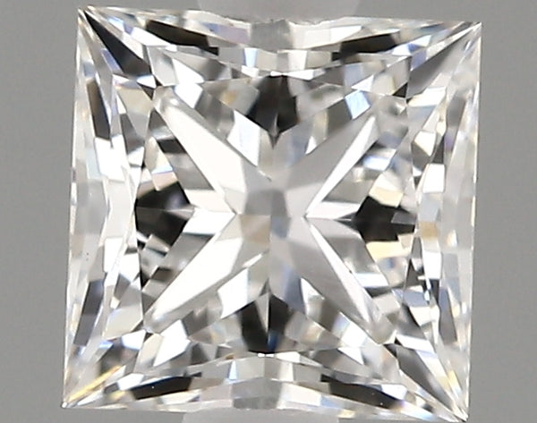 1.01 carat Princess diamond Excellent cut E color VVS2 clarity
