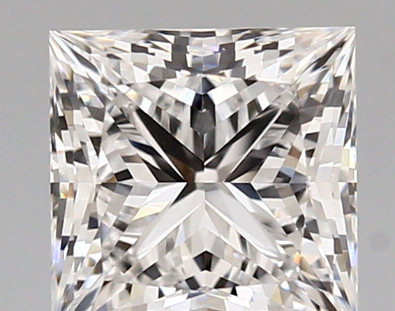 1.75 carat Princess diamond Excellent cut D color VVS2 clarity