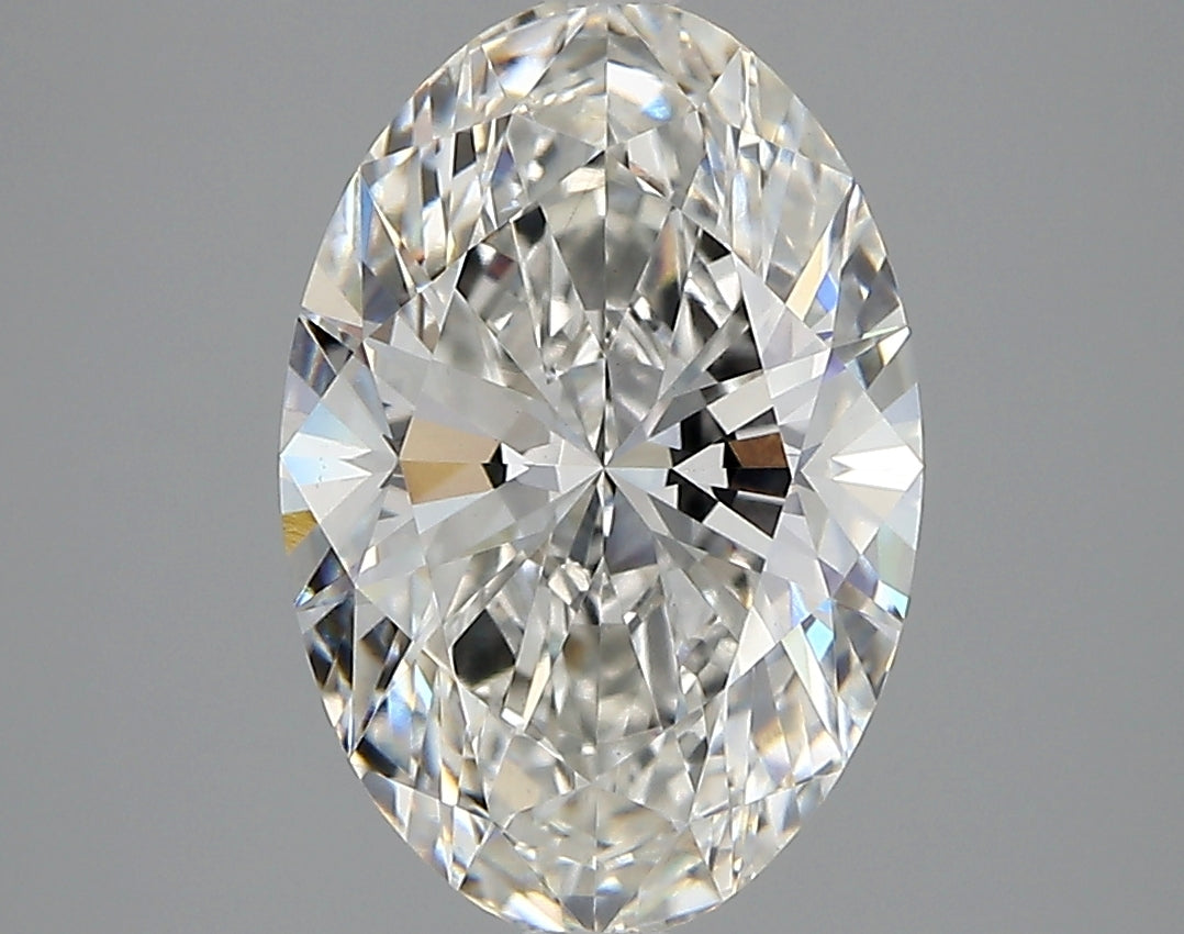 3.20 carat Oval diamond Excellent cut F color VVS2 clarity