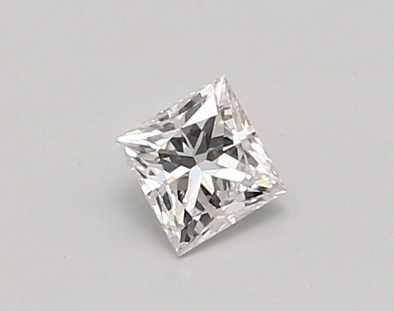0.34 carat Princess diamond Very Good cut D color VVS2 clarity