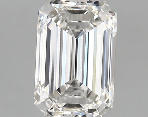 2.64 carat Emerald diamond Excellent cut F color VVS2 clarity