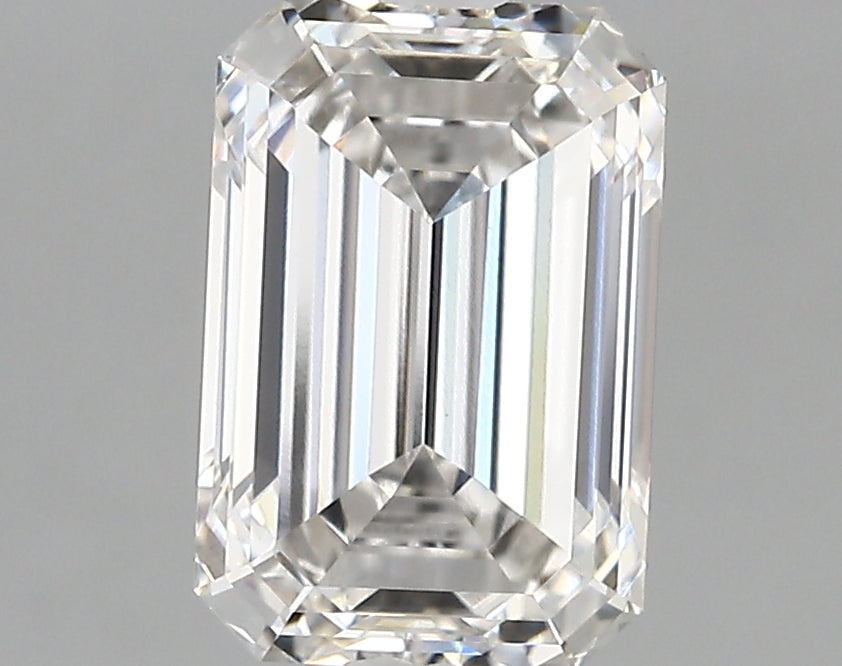 2.64 carat Emerald diamond Excellent cut F color VVS2 clarity