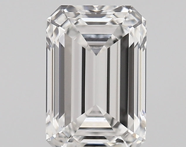 1.28 carat Emerald diamond Excellent cut E color VVS1 clarity