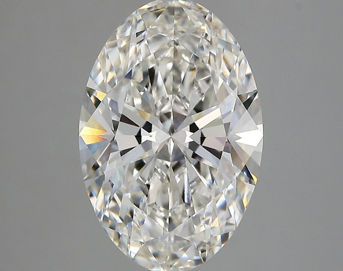 3.82 carat Oval diamond Excellent cut F color VS1 clarity