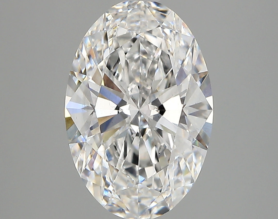 3.05 carat Oval diamond Excellent cut D color VS2 clarity