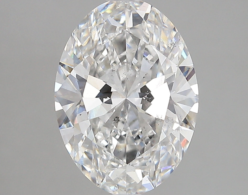3.36 carat Oval diamond Excellent cut F color SI1 clarity