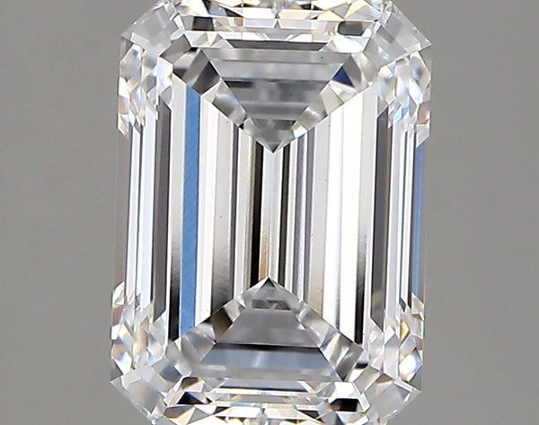 2.71 carat Emerald diamond Excellent cut E color VS1 clarity