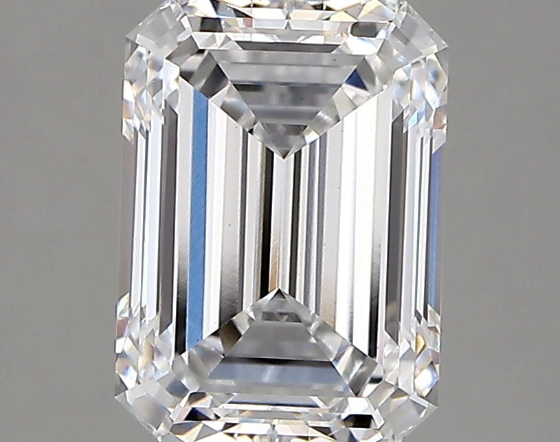 2.71 carat Emerald diamond Excellent cut E color VS1 clarity