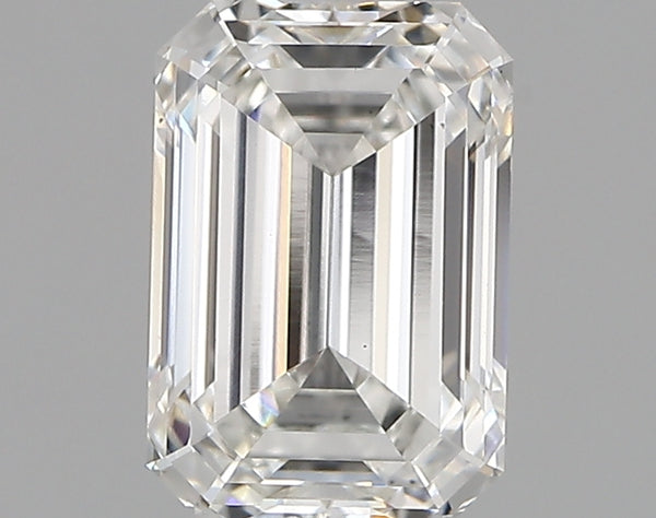 1.26 carat Emerald diamond Excellent cut F color VS1 clarity