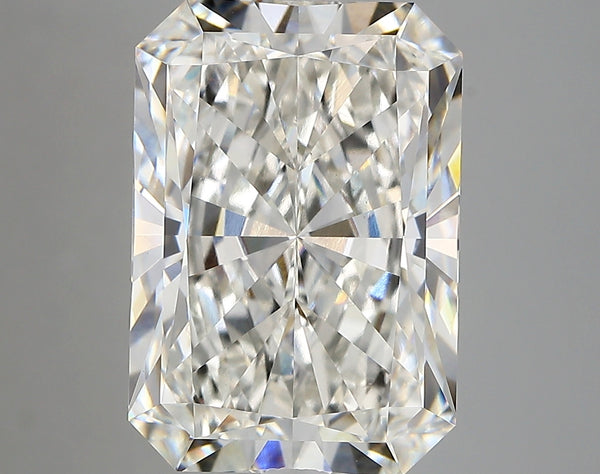 7.67 carat Radiant diamond Excellent cut F color VVS2 clarity