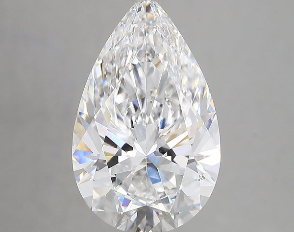 4.40 carat Pear diamond Excellent cut E color VVS2 clarity