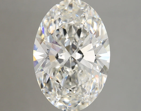 6.02 carat Oval diamond Excellent cut F color VVS2 clarity