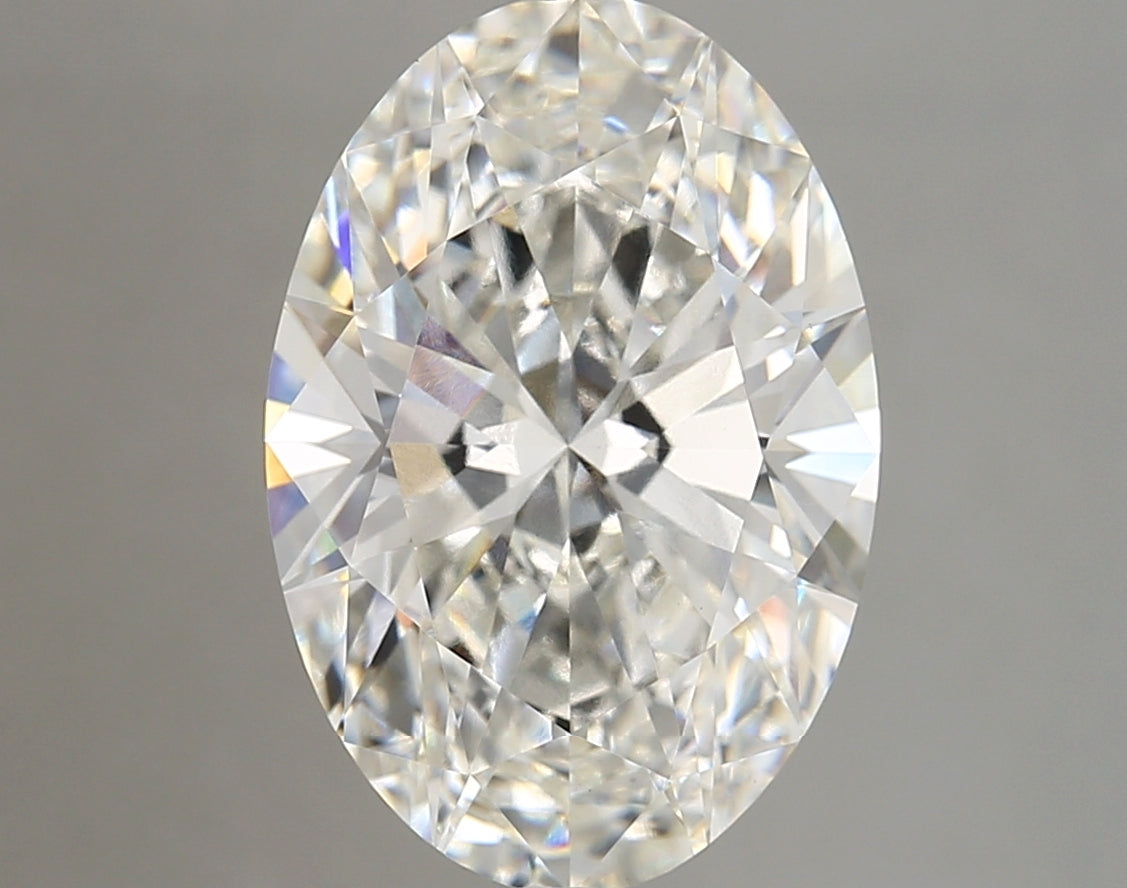 6.02 carat Oval diamond Excellent cut F color VVS2 clarity