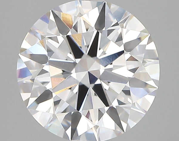 3.05 carat Round diamond Ideal cut D color VVS2 clarity