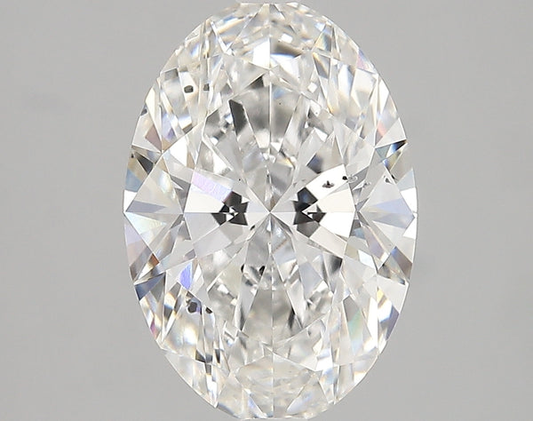 3.67 carat Oval diamond Excellent cut F color SI1 clarity