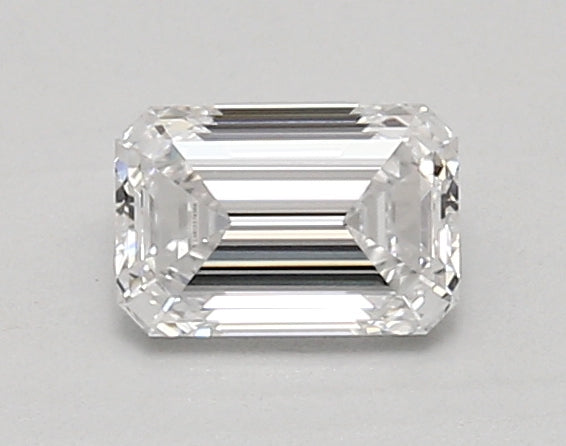 0.88 carat Emerald diamond Excellent cut E color VVS1 clarity