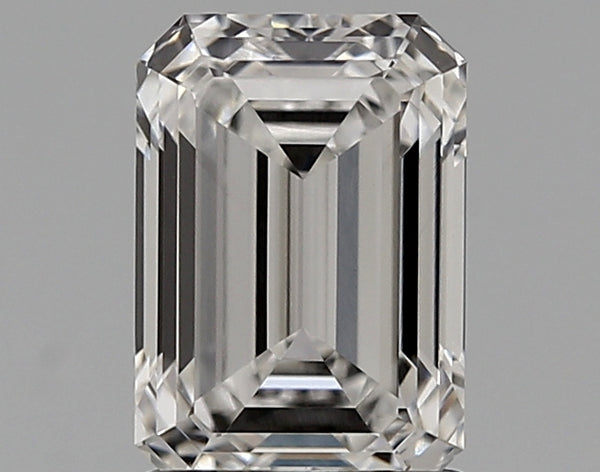 1.64 carat Emerald diamond Excellent cut E color VVS2 clarity