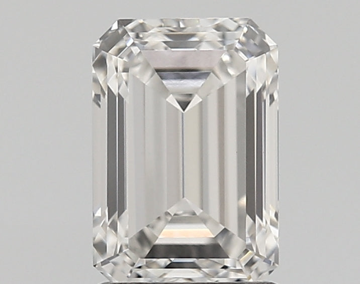 1.68 carat Emerald diamond Very Good cut G color VVS2 clarity