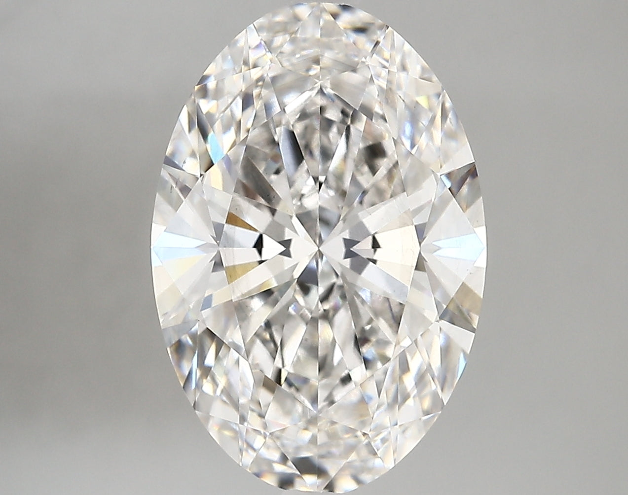 5.01 carat Oval diamond Excellent cut F color SI1 clarity
