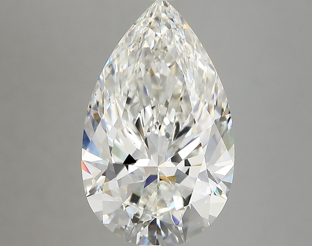 4.39 carat Pear diamond Excellent cut F color VS1 clarity