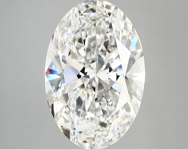 6.01 carat Oval diamond Excellent cut F color VVS2 clarity