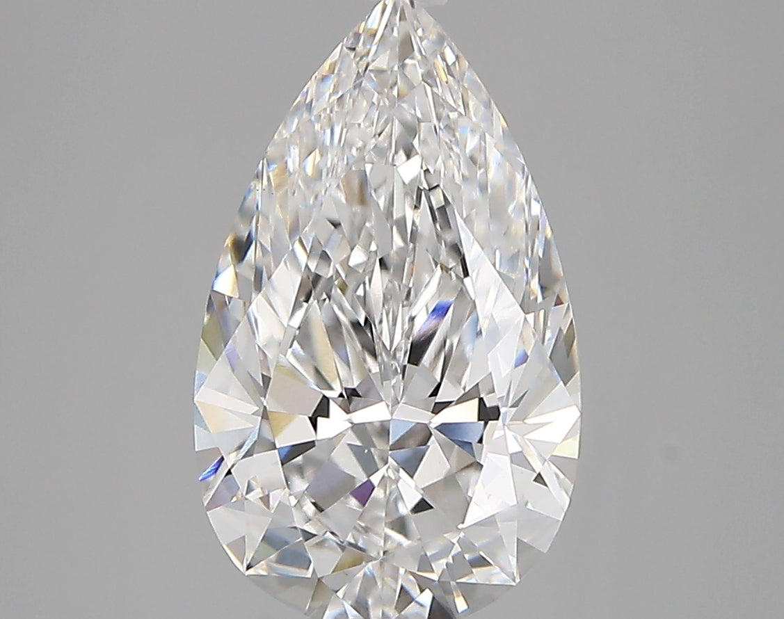 3.03 carat Pear diamond Excellent cut E color VVS2 clarity