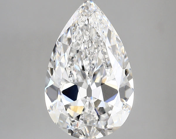 5.04 carat Pear diamond Excellent cut D color VVS1 clarity