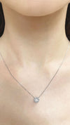 Cory Necklace 0.39ct 18K White Gold