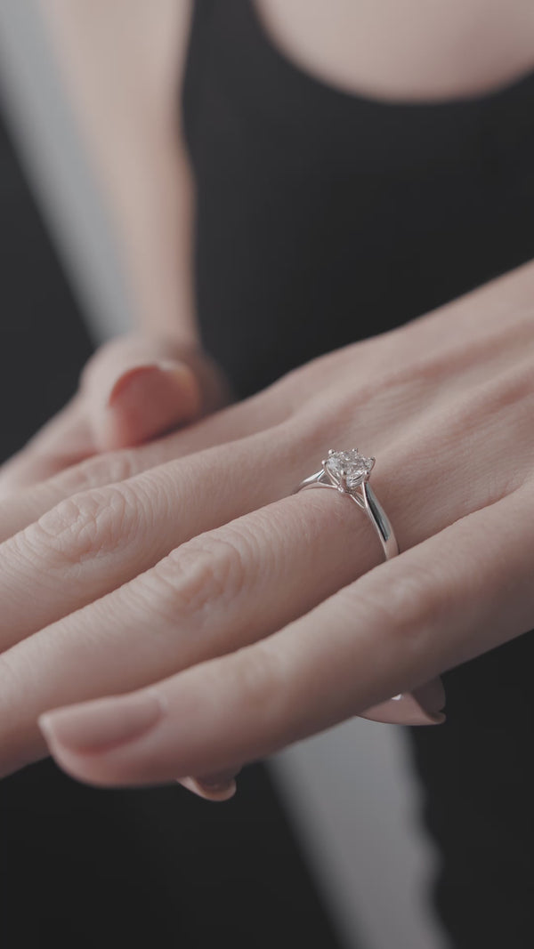 Sophie Ring 18K White Gold by CARAT* LONDON – CARAT