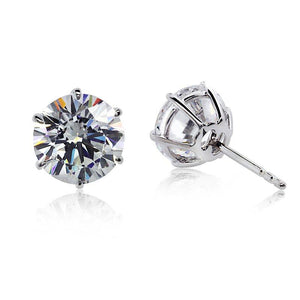 Elle Studs 18K White Gold