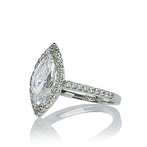 Rylee Marquise Borderset Ring