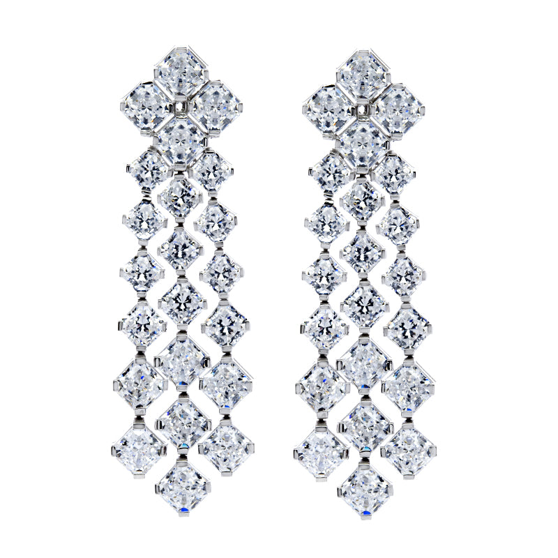Addison Asscher Chandelier Earrings