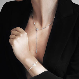 Mimosa Necklace Silver