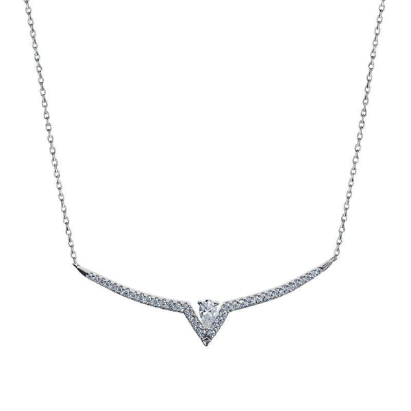 Victoria Necklace Sterling Silver