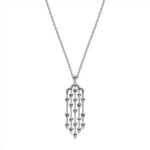Sterling Silver Drop Necklace