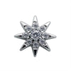 Sterling Silver Stud Earring - Single Starburst Stud