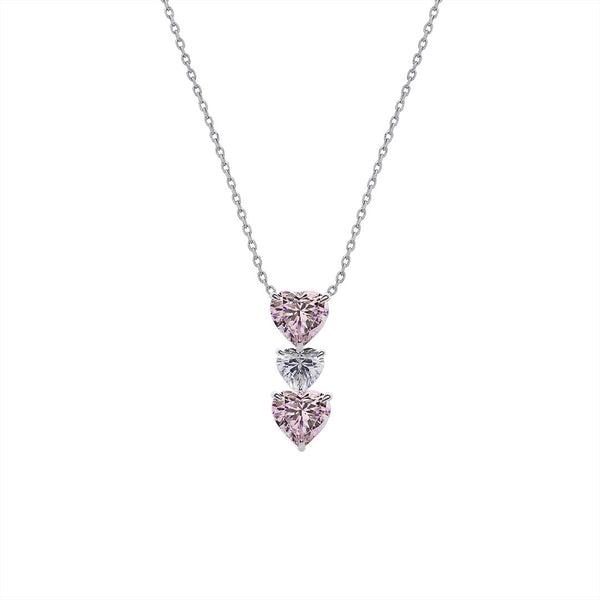 Gramercy Necklace Pink Sterling Silver
