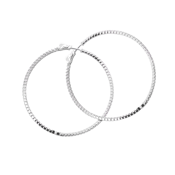 Jessamy Hoop Earrings Sterling Silver