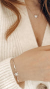 Celestia Bracelet White Gold Plated