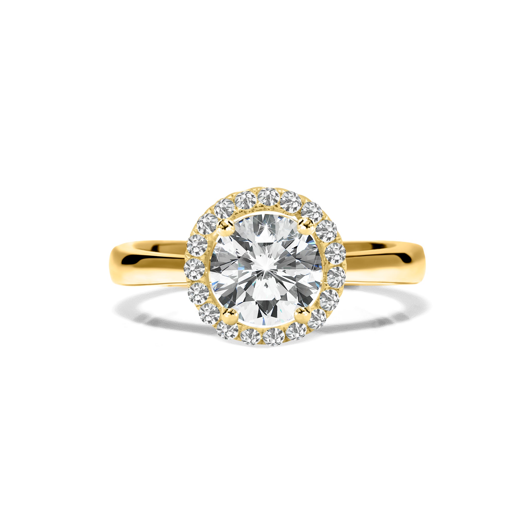 Ada Ring 0.41ct 18K Yellow Gold