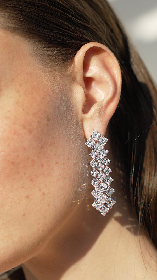 Addison Earrings Sterling Silver
