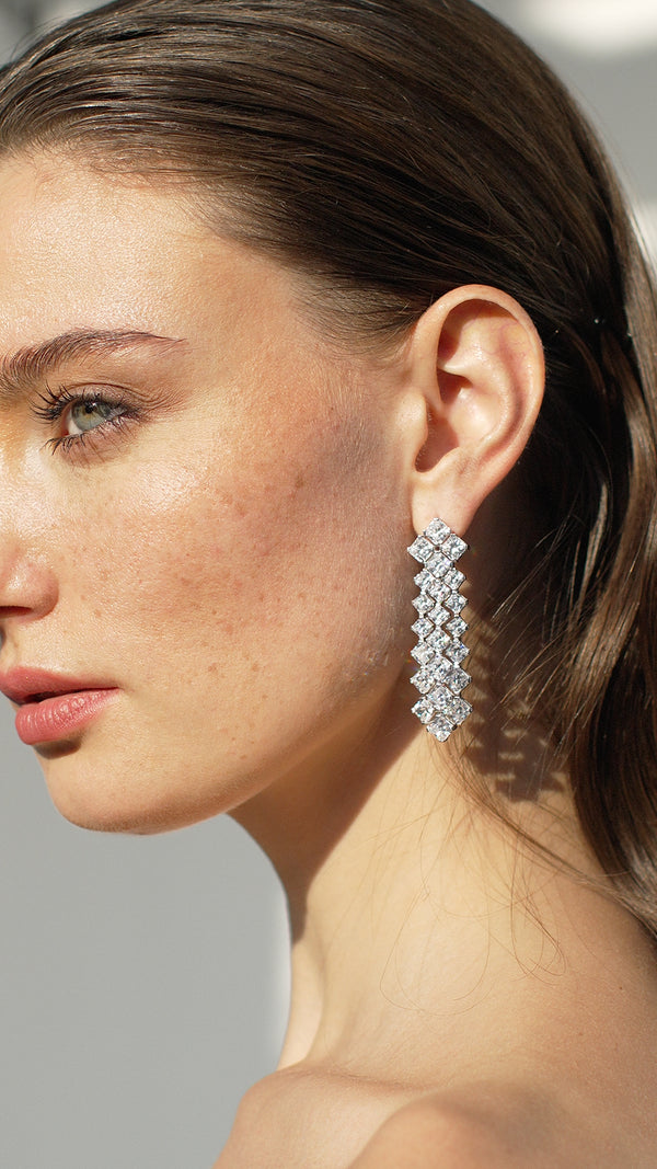 Addison Earrings Sterling Silver