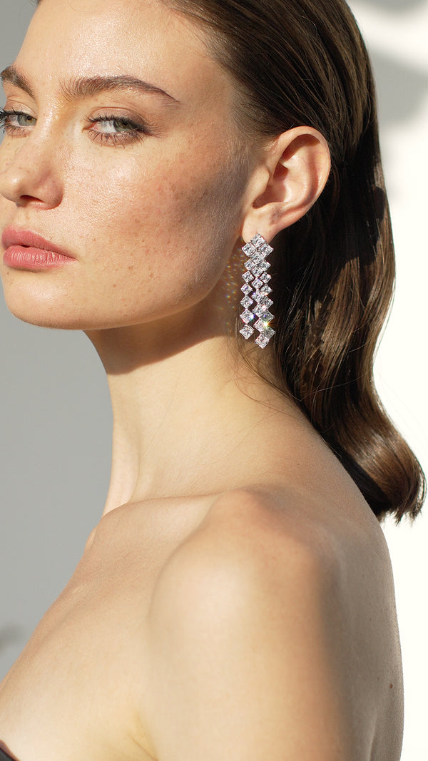 Addison Earrings Sterling Silver