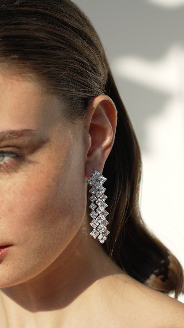 Addison Earrings Sterling Silver
