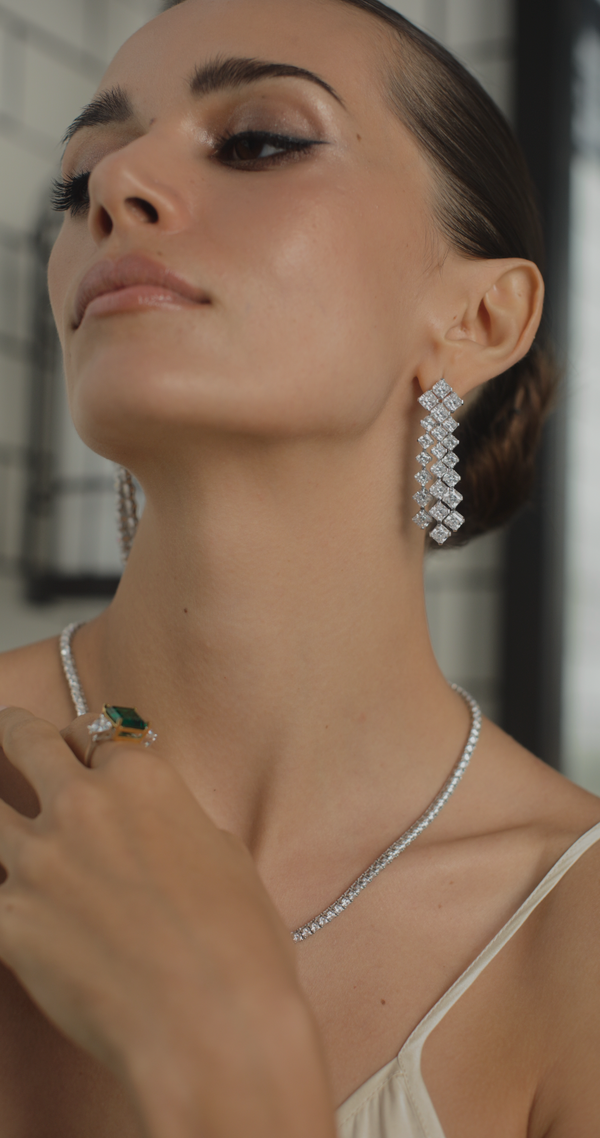 Addison Earrings Sterling Silver