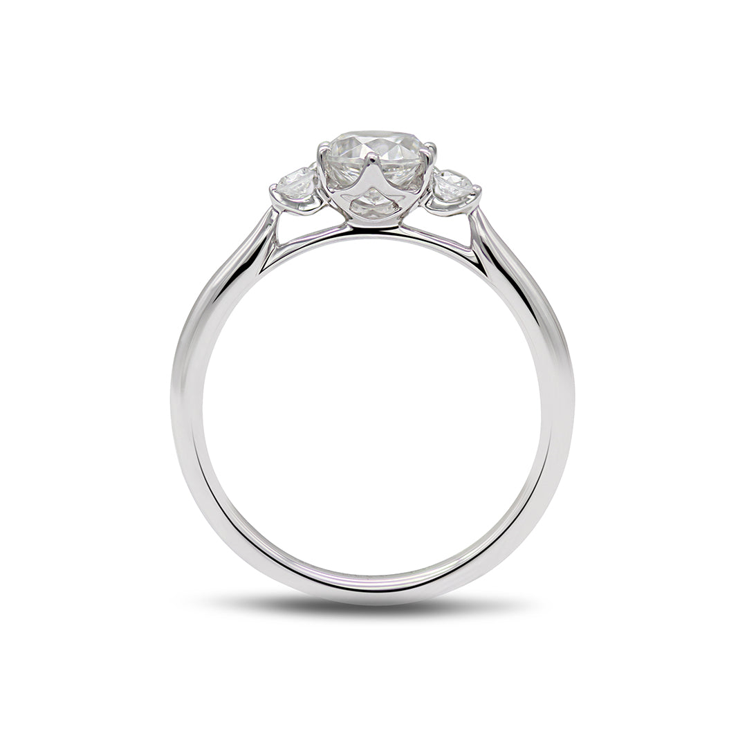 Adina Diamond Ring 0.50ct 18K White Gold