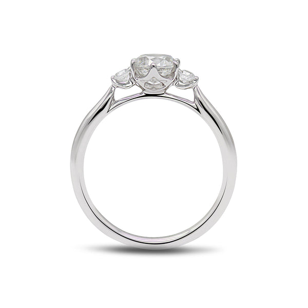 Adina Diamond Ring 0.50ct 18K White Gold