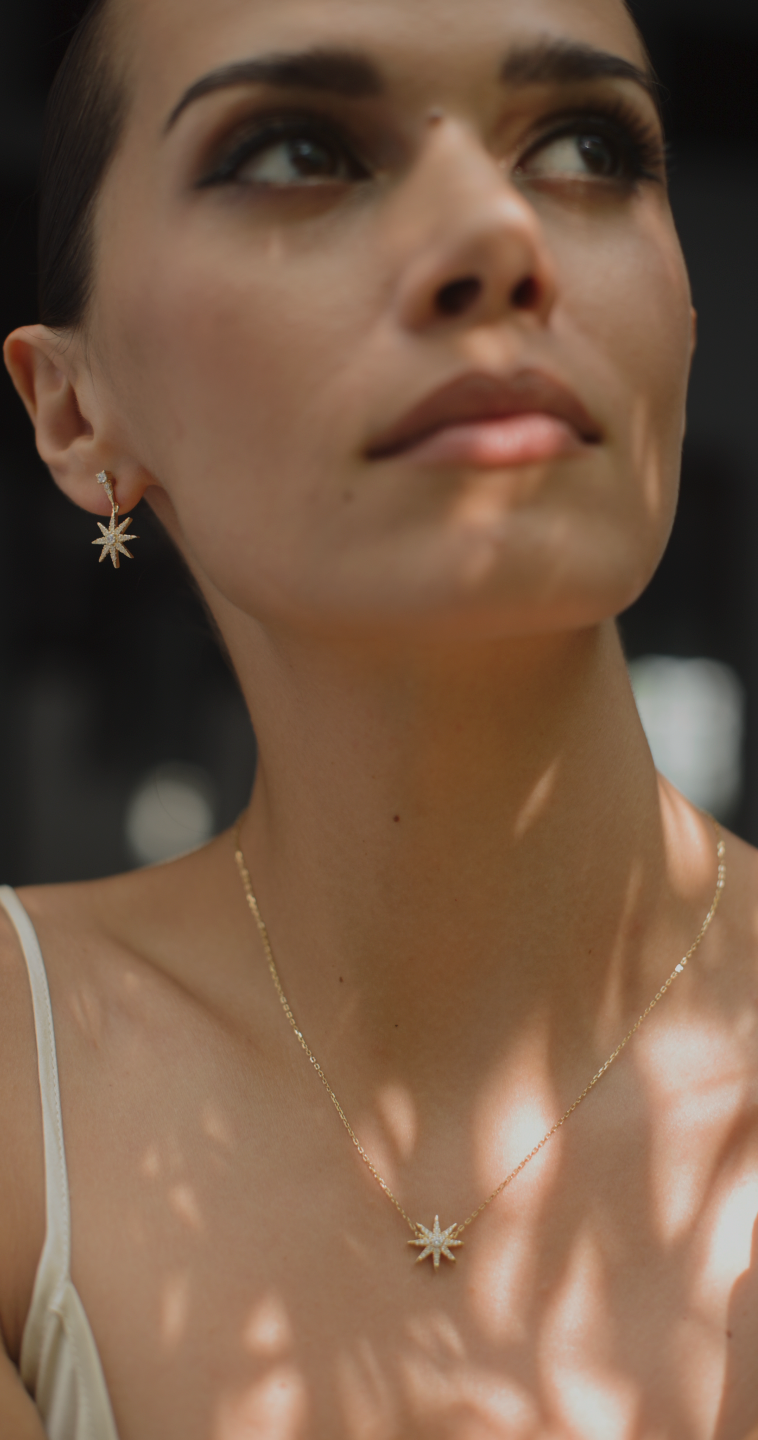 Atrias Necklace Gold Vermeil